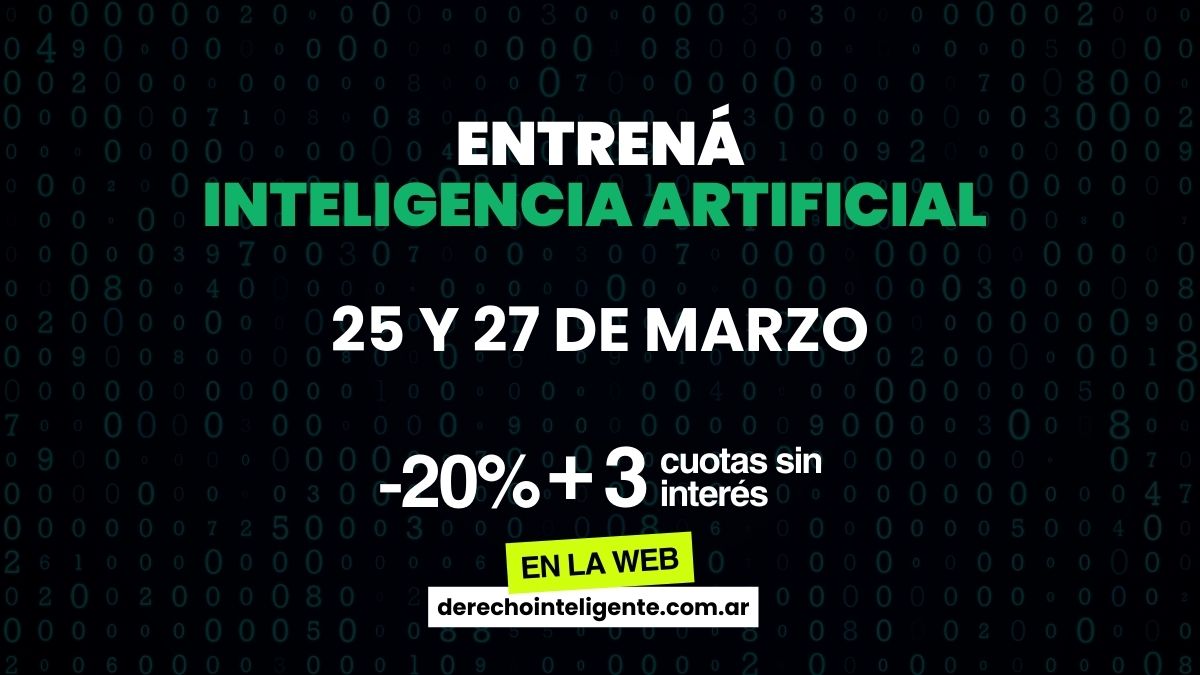 Entrenamiento Intensivo en IA para la Abogacía